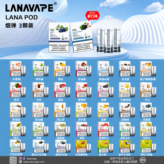 LANA 糖果系列 3入裝｜一代通用彈｜涼感升級❄️ 涼度冠軍款♥️【A倉】